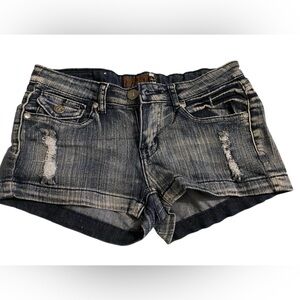 Free Culture Distressed Denim Vintage Shorts